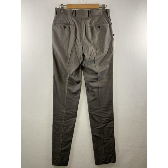 Ted Baker Endurance Mens Jefferson Dress Pants Sz 30R 100% Wool Unhemmed New - Picture 5 of 13